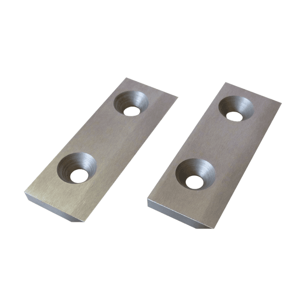 Chipper Counter Knife and Anvil Set — Chipper Counter Knives and Anvils — SKD11 | Leader Blades