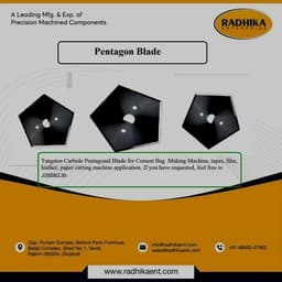 D2 Agglomerator Straight Knife — image 2 of 6, industrial blade photo | Leader Blades