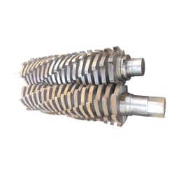 Heavy-Duty Double-Shaft Shredder Knife — image 1 of 6, industrial blade photo | Leader Blades