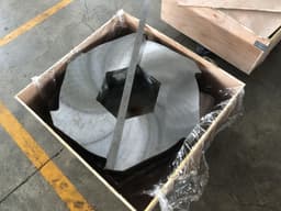 Alloy Double-Shaft Disc Knife — image 6 of 6, industrial blade photo | Leader Blades