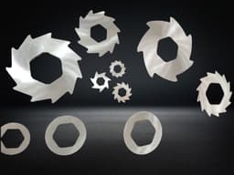 Rotor Double-Shaft Shredder Knife — image 2 of 6, industrial blade photo | Leader Blades