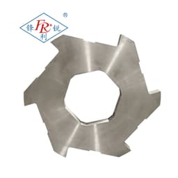 Rubber Double-Shaft Shredder Cutter — image 1 of 6, industrial blade photo | Leader Blades