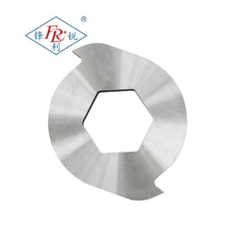 Rubber Double-Shaft Shredder Cutter — image 2 of 6, industrial blade photo | Leader Blades