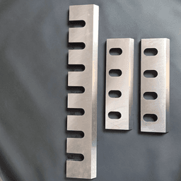 Plastic Crusher Profile Blade — image 1 of 6, industrial blade photo | Leader Blades