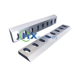 Plastic Crusher Profile Blade — image 6 of 6, industrial blade photo | Leader Blades