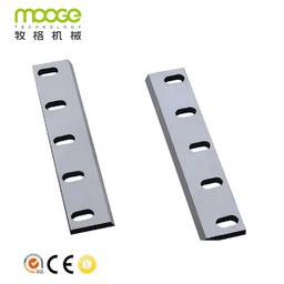 Plastic Crusher Insert Blade — image 1 of 6, industrial blade photo | Leader Blades