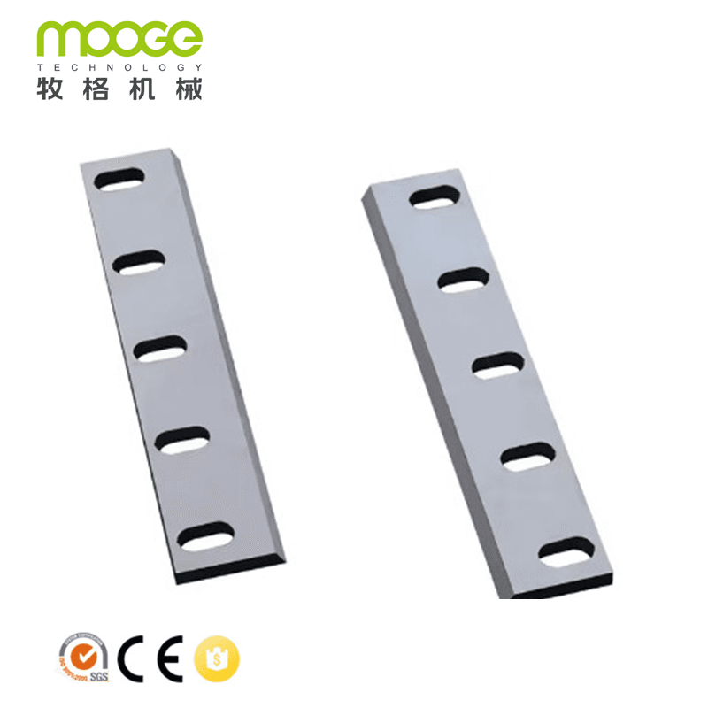 Plastic Crusher Insert Blade — Plastic Crusher Knives and Blades — SKD11 / D2 / 9CrSi / H13 | Leader Blades