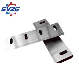 SKD11 Plastic Crusher Insert Blade — image 3 of 6, industrial blade photo | Leader Blades