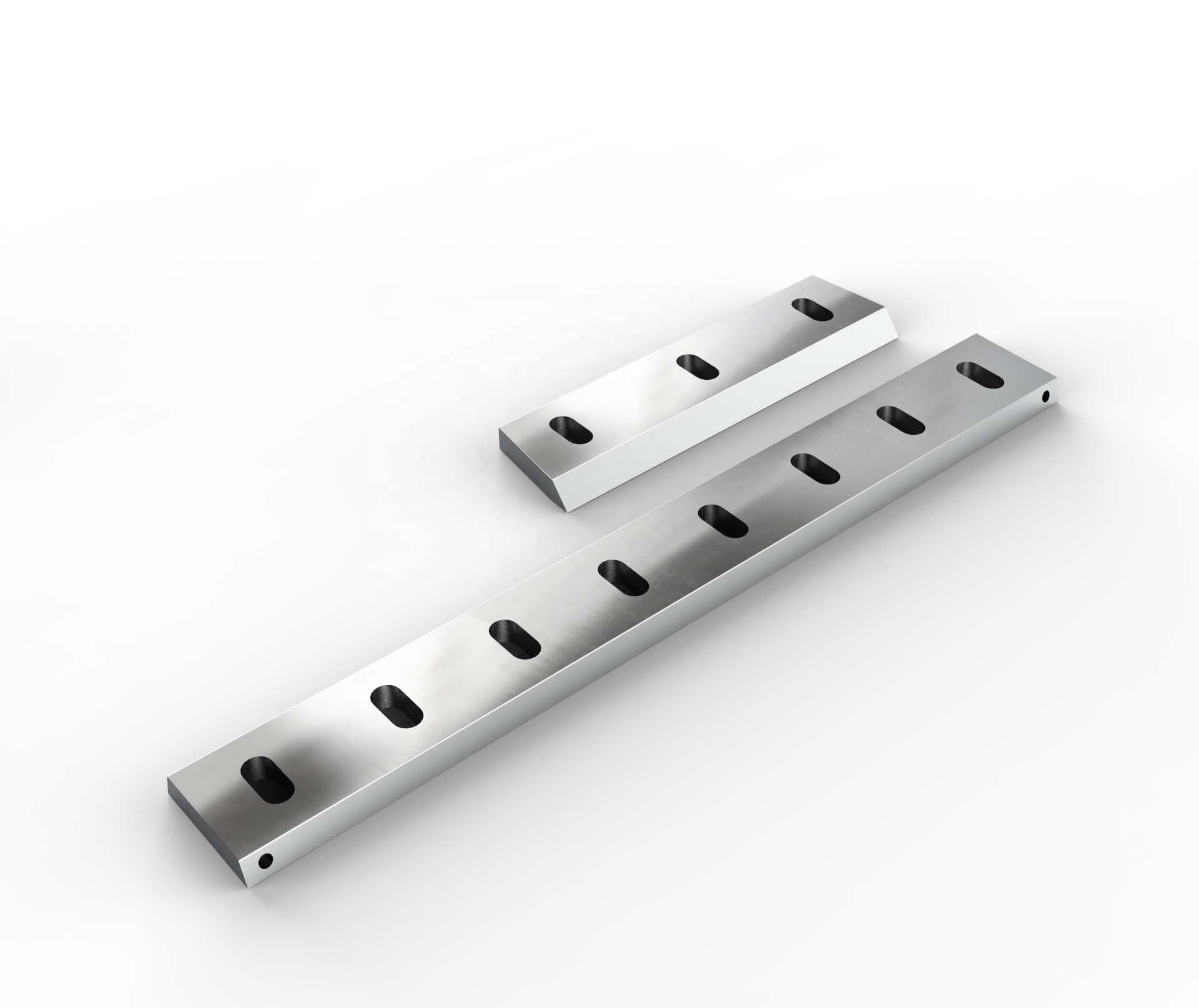 Universal Plastic Crusher Insert Blade — Plastic Crusher Knives and Blades — SKD11 / D2 / HSS / 9CrSi | Leader Blades