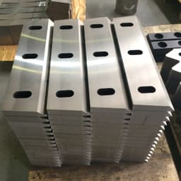 Universal Plastic Crusher Insert Blade — image 2 of 6, industrial blade photo | Leader Blades