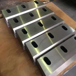 Universal Plastic Crusher Insert Blade — image 3 of 6, industrial blade photo | Leader Blades