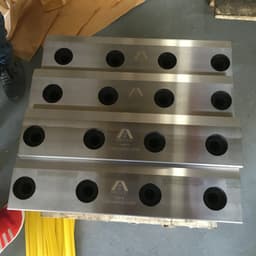 Universal Plastic Crusher Insert Blade — image 5 of 6, industrial blade photo | Leader Blades