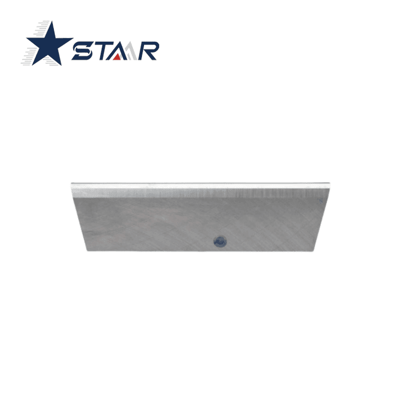 EREMA and BKG-Compatible Pelletizer Insert Blade — Pelletizer Knives and Cutters — D2 / SKD11 / M2 / HSS | Leader Blades