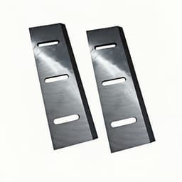 Slotted Pelletizer Blade — image 2 of 6, industrial blade photo | Leader Blades