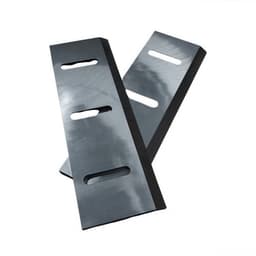 Slotted Pelletizer Blade — image 3 of 6, industrial blade photo | Leader Blades