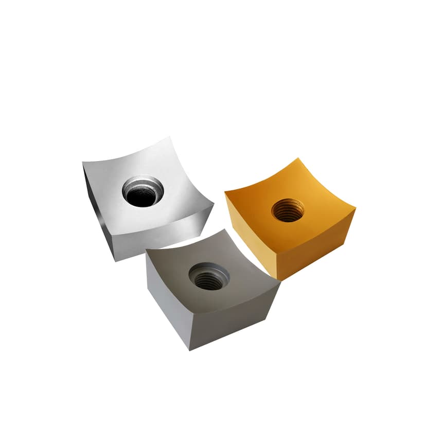 Square Rotor Insert Knife — Rotor Inserts and Hob Cutters — SKD11 / Cr12MoV / 9CrSi | Leader Blades