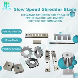 Carbide Single-Shaft Shredder Knife — image 2 of 6, industrial blade photo | Leader Blades