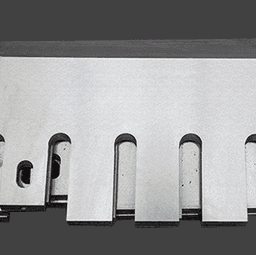 Slotted Wood Chipper Knife — image 5 of 6, industrial blade photo | Leader Blades