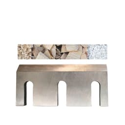 Farmi-Compatible Wood Chipper Knife — image 1 of 6, industrial blade photo | Leader Blades