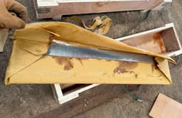 Veneer Peeling Straight Knife — image 4 of 4, industrial blade photo | Leader Blades