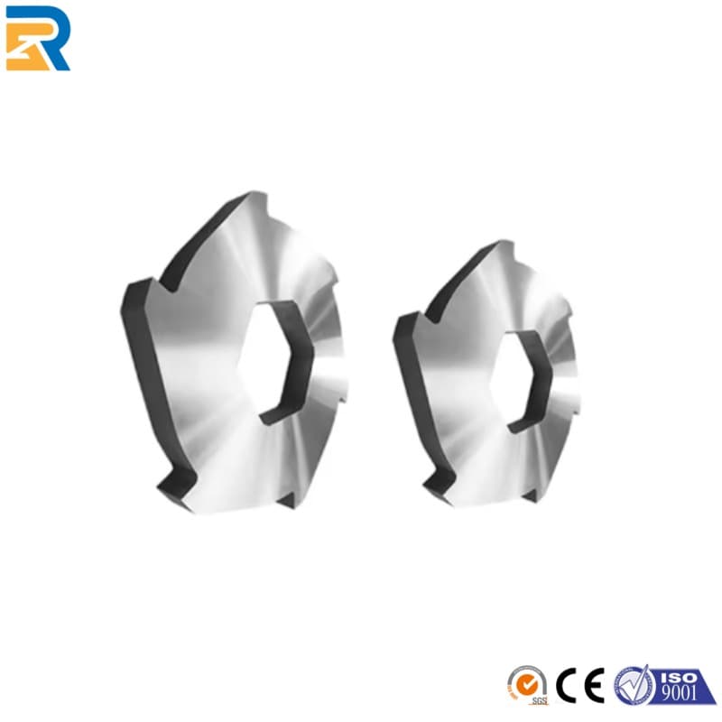 Double-Shaft Shredder Disc Knife — Double-Shaft Shredder Knives — HSS | Leader Blades