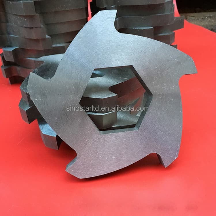 Tire Shredder Knife — Industrial Shredder Knives and Cutters — SKD11 / Cr12MoV / 9CrSi | Leader Blades